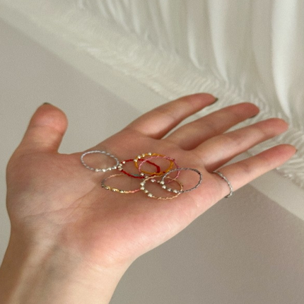 [BTS V PICK] HANDMADE GOOKHWA SILVER RING - COKODIVE