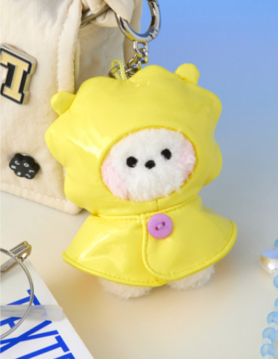 BT21 - MINI MININI RAINY DAY DOLL KEYRING - COKODIVE