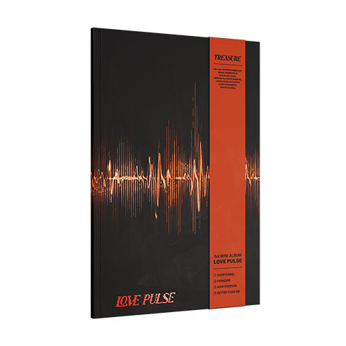 TREASURE - LOVE PULSE 3RD MINI ALBUM YG SELECT GIFT STANDARD ROCKCHIC VER - COKODIVE