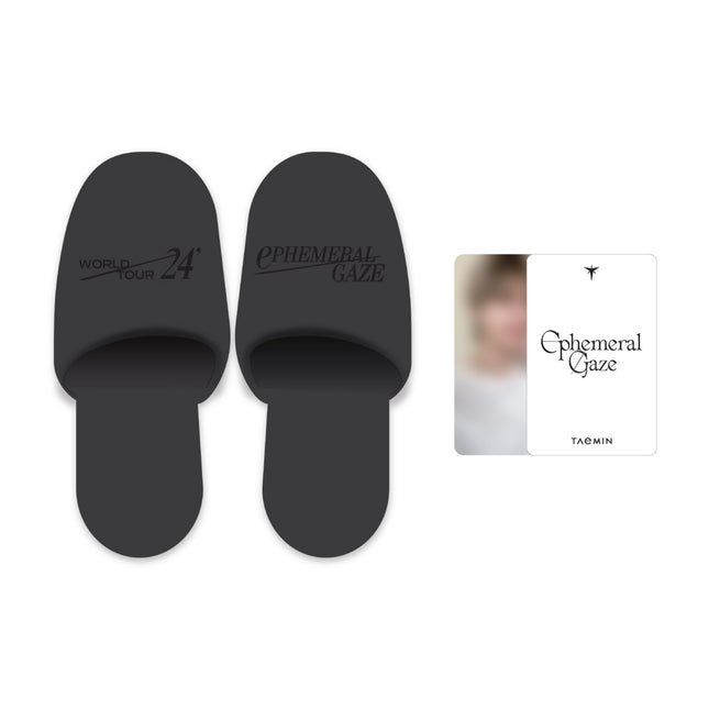 SHINEE TAEMIN - EPHEMERAL GAZE 2024 WORLD TOUR OFFICIAL MD ROOM SLIPPER - COKODIVE