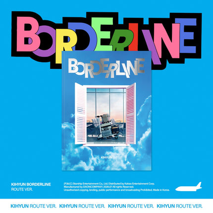 MONSTA X KIHYUN - BORDERLINE 2ND EP ALBUM STARTSHIP GIFT ROUTE VER - COKODIVE