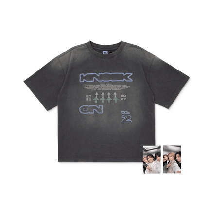 BOYNEXTDOOR - KNOCK ON VOL.2 IN ASIA OFFICIAL MD ROUTING S/S T-SHIRT - COKODIVE