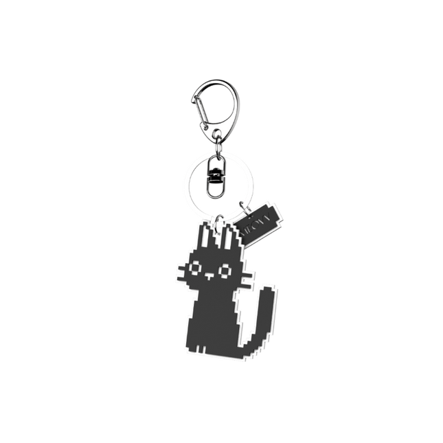 MEOVV - BURNING UP OFFICIAL MD RUBBER KEYRING - COKODIVE