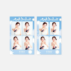 RED VELVET - 2025 SEASON'S GREETINGS OFFICIAL MD 4CUT PHOTO SET - COKODIVE