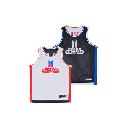 BTS - 2025 BTS FESTA X WEVERSE OFFICIAL MD REVERSIBLE BASKETBALL UNIFORM - COKODIVE