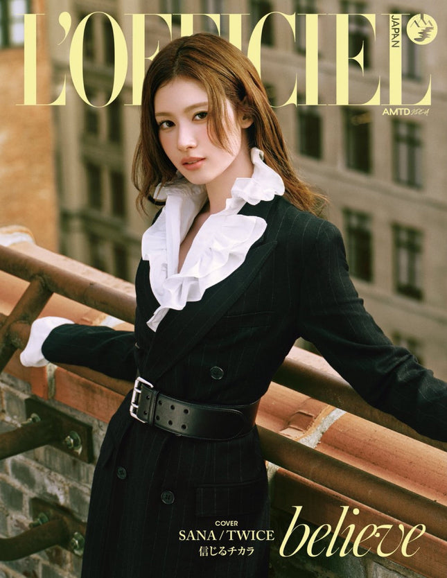 TWICE SANA - L'OFFICIEL JAPAN MAGAZINE WINTER ISSUE COVER - COKODIVE