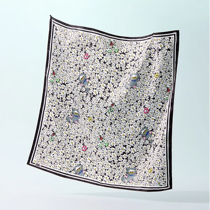 ZO&FRIENDS - SIGNATURE SCARF (WHITE) - COKODIVE