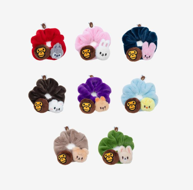 STRAY KIDS - BAPE X STRAY KIDS COLLABORATION OFFICIAL MD SCRUNCHIES - COKODIVE