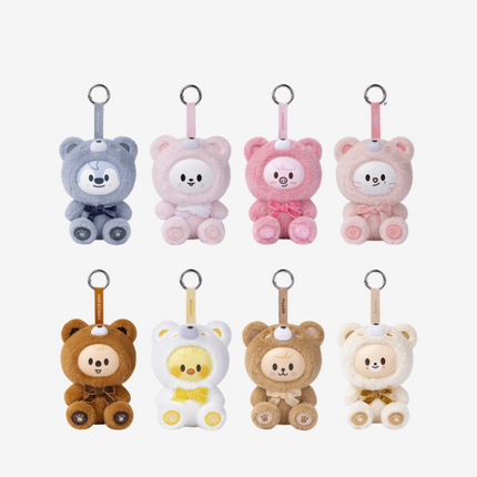 STRAY KIDS - SKZOO EVERYWHERE ALL AROUND IN SEOUL OFFICIAL MD THE WORLD SECRET KEYRING TOY VER - COKODIVE