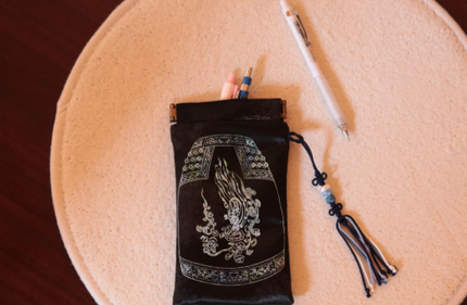 SEONGDEOK BELL CELESTIAL MAIDEN GLASSES & PEN CASE - COKODIVE