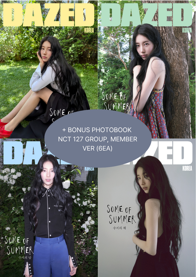 NCT 127 - DAZED & CONFUSED KOREA 2026 JULY ISSUE SUZY COVER + BONUS PHOTO BOOK SET - COKODIVE
