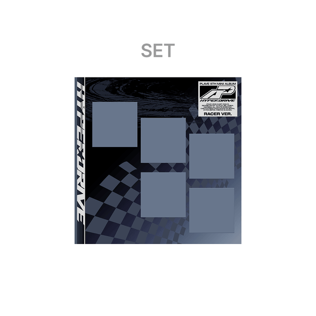 PLAVE - HYPERDRIVE 5TH MINI ALBUM WEVERSE SHOP GIFT RACER VER SET - COKODIVE