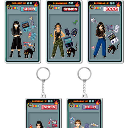 MEOVV - BURNING UP OFFICIAL MD SHAKER KEYRING - COKODIVE