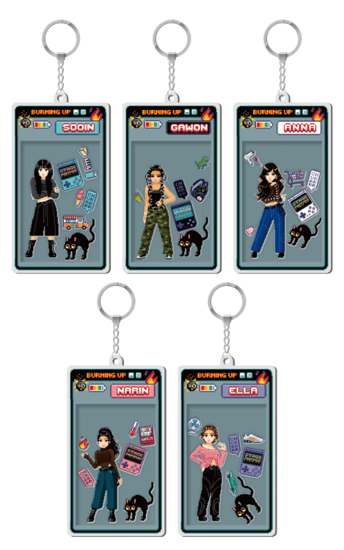 MEOVV - BURNING UP OFFICIAL MD SHAKER KEYRING - COKODIVE