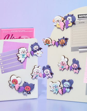 BT21 - ANGEL & VILLAIN SILICONE MAGNET SET - COKODIVE
