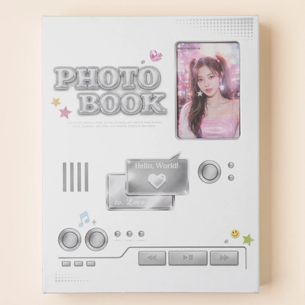 SILVER HARD COVER PHOTO ALBUM (15 SLEEVES / 120 POCKETS) - COKODIVE