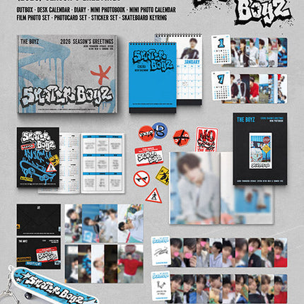 THE BOYZ - SKATER BOYZ 2026 SEASON'S GREETINGS - COKODIVE