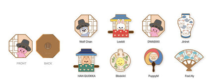 STRAY KIDS - DO IT POP UP STORE OFFICIAL MD SKZOO BADGE - COKODIVE