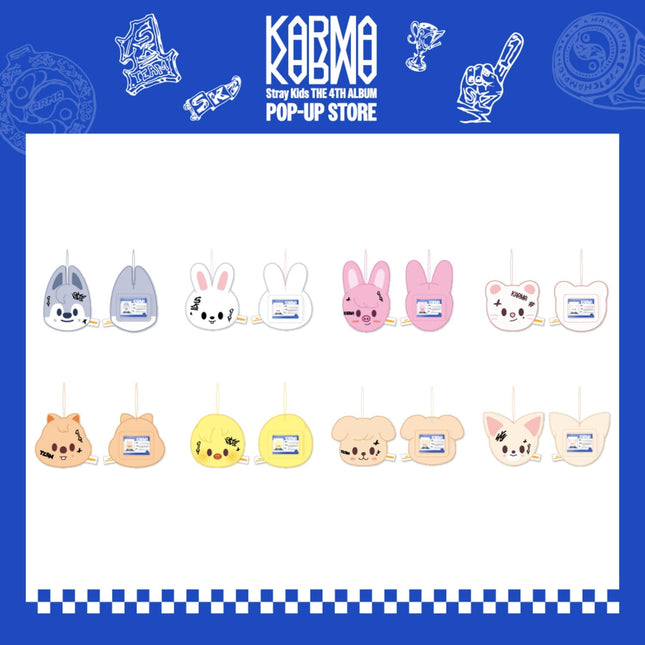 STRAY KIDS - KARMA POP UP STORE OFFICIAL MD SKZOO NAME TAG (KARMA VER) - COKODIVE