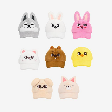 STRAY KIDS - STAY IN OUR LITTLE HOUSE 6TH FANMEETING OFFICIAL MD SKZOO PLUSH CAP - COKODIVE