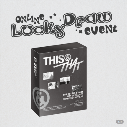 STRAY KIDS - THIS & THAT 10TH MINI ALBUM FANS 2ND LUCKY DRAW EVENT FANS ALBUM VER - COKODIVE