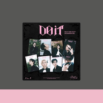 STRAY KIDS - DO IT SKZ IT TAPE ALBUM FANS SHOP VIDEO CALL EVENT GIFT ACCORDION VER RANDOM - COKODIVE