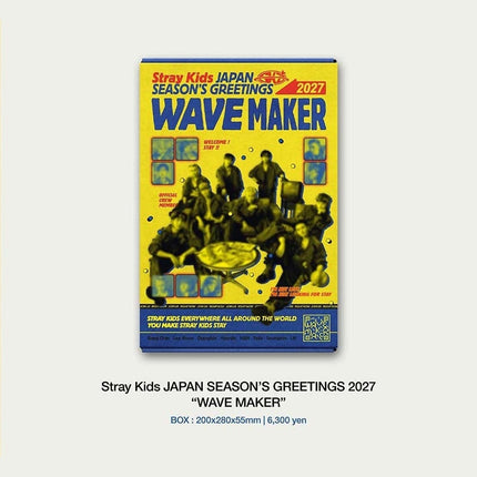 STRAY KIDS - WAVE MAKER 2027 JAPAN SEASON'S GREETINGS SONY MUSIC GIFT - COKODIVE