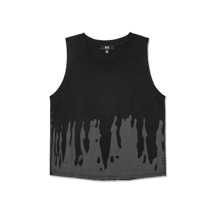 BTS - ARIRANG WORLD TOUR 2ND DROP OFFICIAL MD SLEEVELESS T-SHIRT CROP FIT (BLACK) - COKODIVE