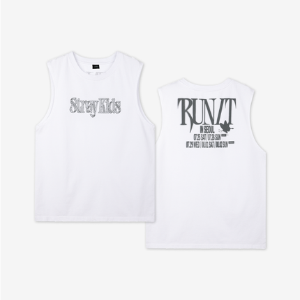 STRAY KIDS - RUN IT WORLD TOUR IN SEOUL OFFICIAL MD SLEEVELESS TOP - COKODIVE