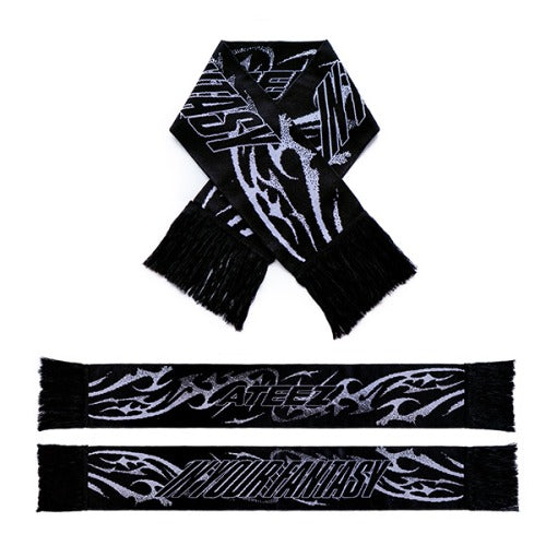 ATEEZ - IN YOUR FANTASY 2025 WORLD TOUR OFFICIAL MD SLOGAN MUFFLER - COKODIVE