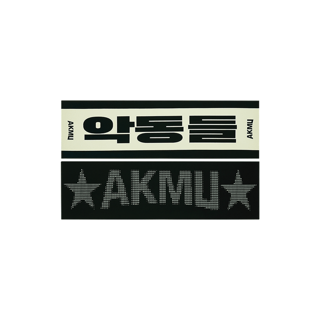AKMU - AKDONGDEUL 2025 STANDING CONCERT OFFICIAL MD SLOGAN TOWEL - COKODIVE