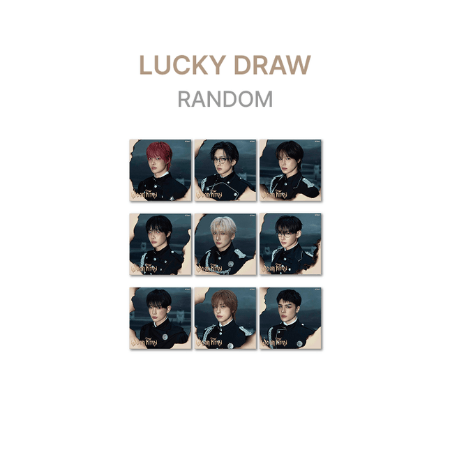 &TEAM - WE ON FIRE 3RD EP ALBUM WEVERSE SHOP LUCKY DRAW EVENT SOLO EDITION RANDOM - COKODIVE