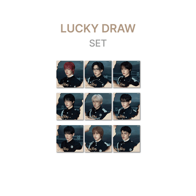 &TEAM - WE ON FIRE 3RD EP ALBUM WEVERSE SHOP LUCKY DRAW EVENT SOLO EDITION SET - COKODIVE