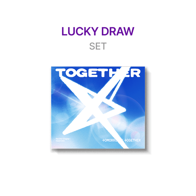 TXT - THE STAR CHAPTER: TOGETHER 4TH ALBUM WEVERSE SHOP LUCKY DRAW EVENT SOLO TRACK VER SET - COKODIVE