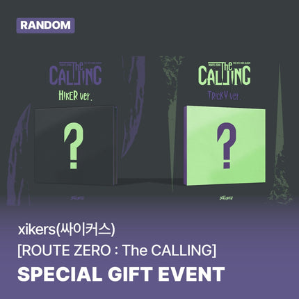 XIKERS - ROUTE ZERO : THE CALLING 8TH MINI ALBUM SOUNDWAVE GIFT STANDARD RANDOM - COKODIVE