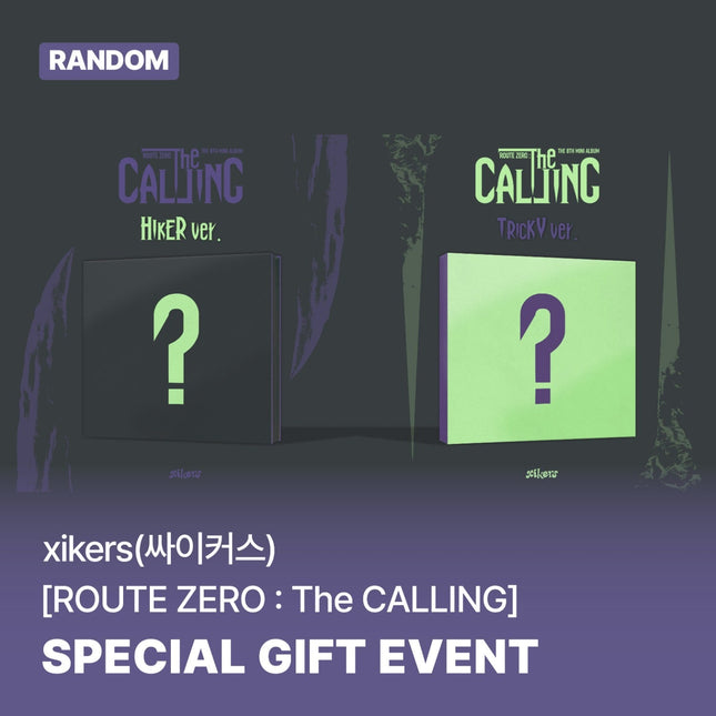 XIKERS - ROUTE ZERO : THE CALLING 8TH MINI ALBUM SOUNDWAVE GIFT STANDARD RANDOM - COKODIVE