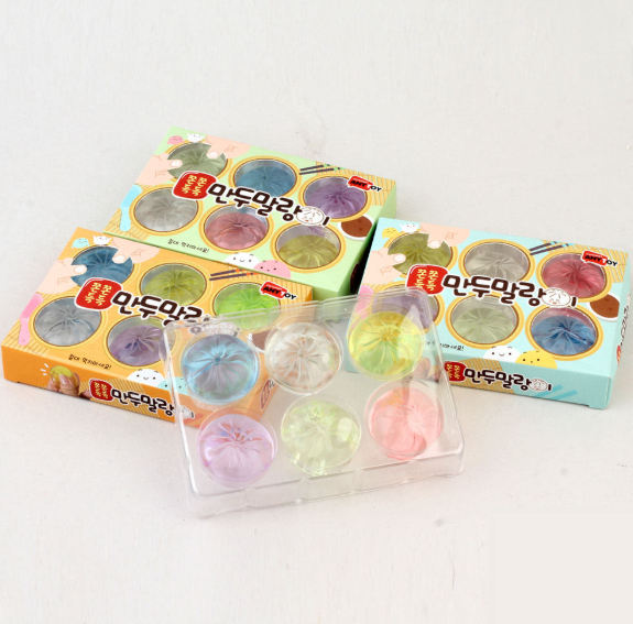 [VIRAL ITEM IN KOREA] MINI DUMPLING SQUISHY TOY SET - COKODIVE
