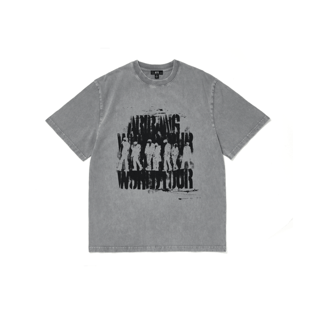 BTS - ARIRANG WORLD TOUR 2ND DROP OFFICIAL MD S/S PHOTO T-SHIRT (GRAY) - COKODIVE