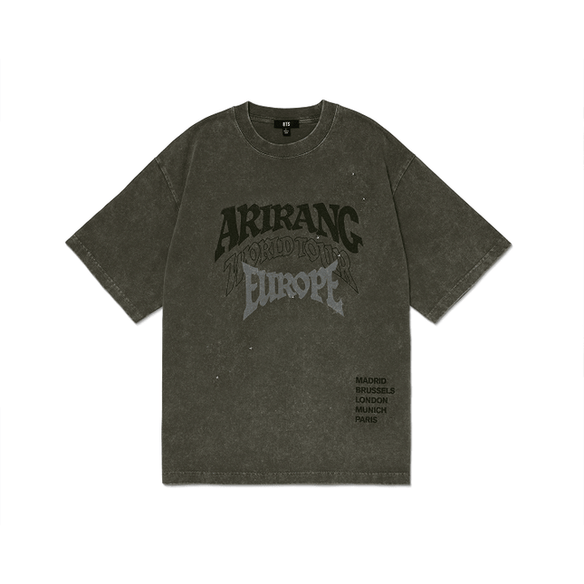 BTS - ARIRANG WORLD TOUR OFFICIAL MD S/S T-SHIRT EUROPE VER - COKODIVE