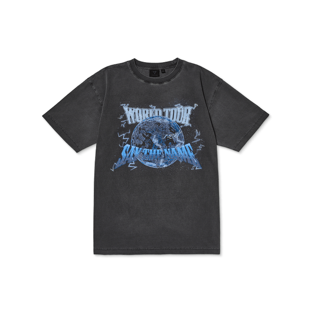 SEVENTEEN - NEW_ 2025 WORLD TOUR IN INCHEON OFFICIAL MD S/S T-SHIRT (DARK GREY) - COKODIVE
