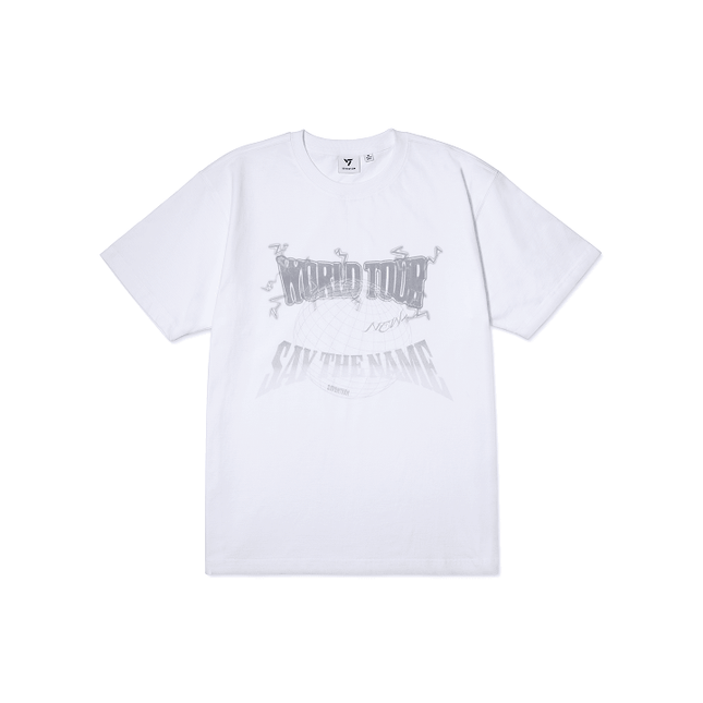 SEVENTEEN - NEW_ 2025 WORLD TOUR IN INCHEON OFFICIAL MD S/S T-SHIRT (WHITE) - COKODIVE