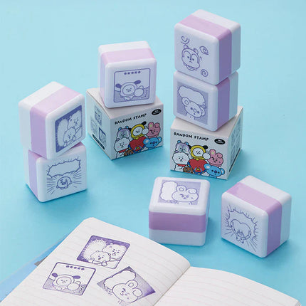 BT21 - TODAY'S FACE RANDOM SPEECH BUBBLE STAMP (1P) - COKODIVE