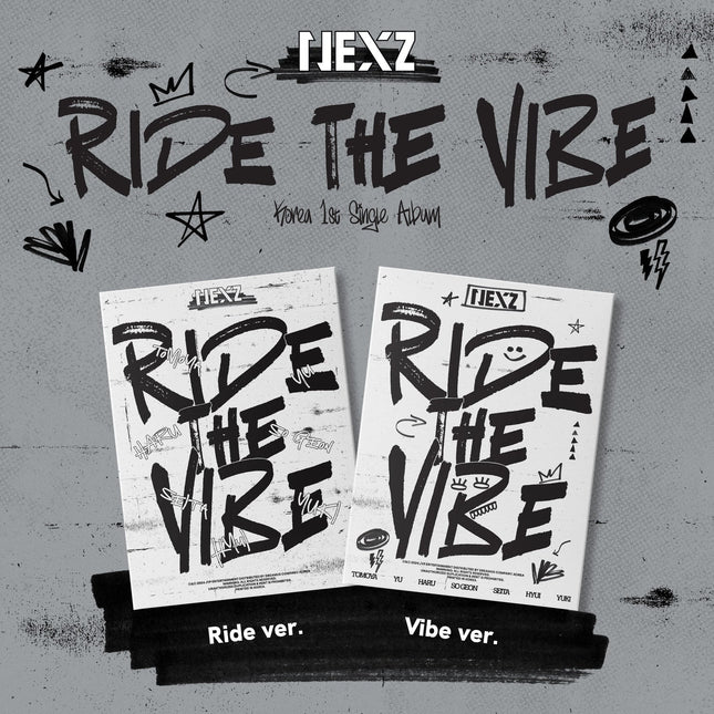 NEXZ - RIDE THE VIBE KOREA 1ST SINGLE ALBUM RANDOM - COKODIVE