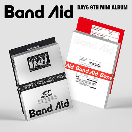 DAY6 - BAND AID 9TH MINI ALBUM STANDARD RANDOM - COKODIVE