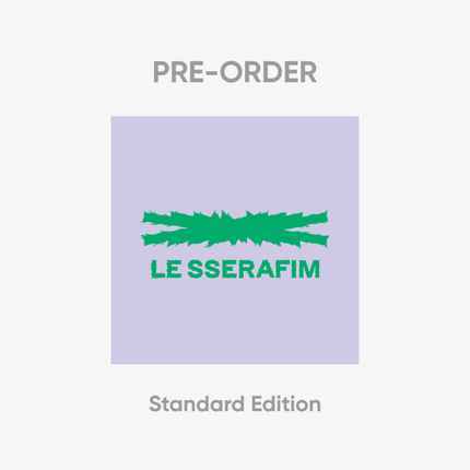 LE SSERAFIM - CRAZY JAPAN 3RD SINGLE ALBUM WEVERSE GIFT STANDARD EDITION - COKODIVE