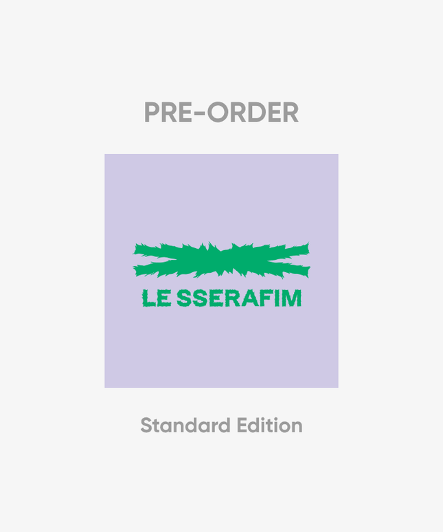 LE SSERAFIM - CRAZY JAPAN 3RD SINGLE ALBUM WEVERSE GIFT STANDARD EDITION - COKODIVE