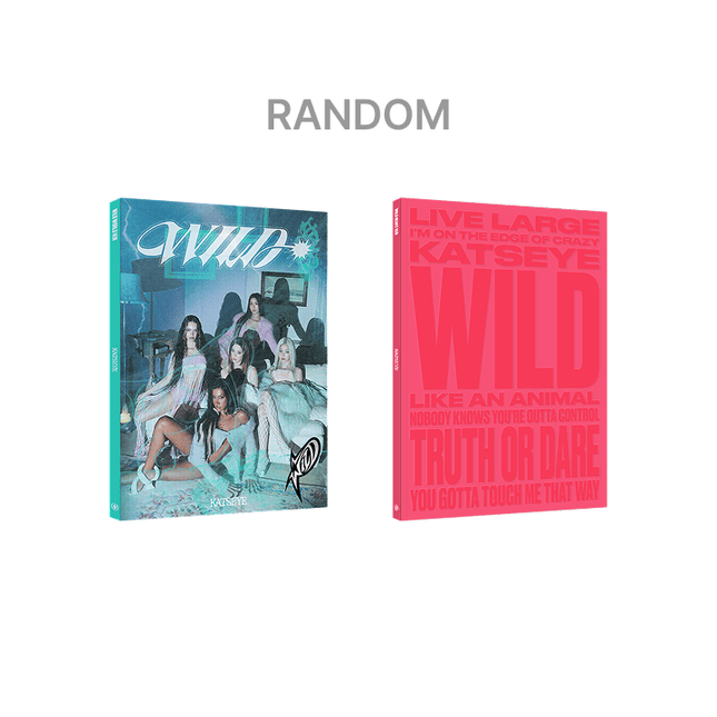 KATSEYE - WILD 3RD EP ALBUM WEVERSE SHOP GIFT STANDARD RANDOM