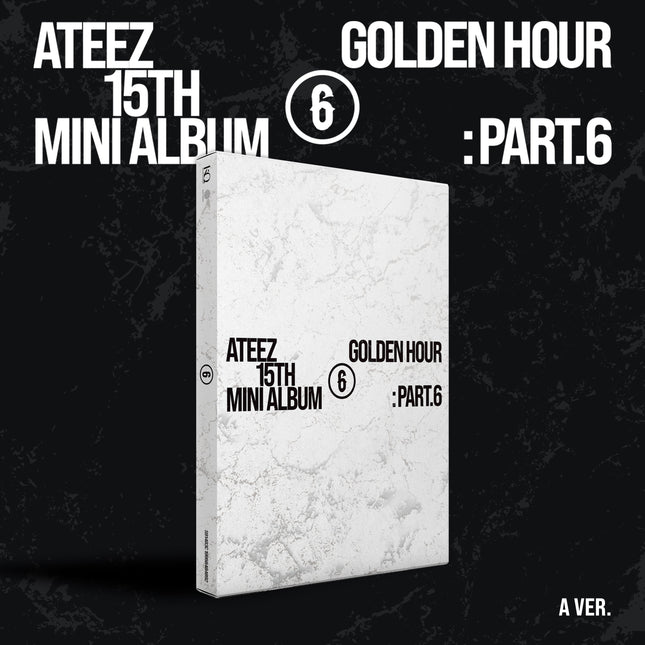ATEEZ - GOLDEN HOUR : PART.6 15TH MINI ALBUM UNIVERSAL MUSIC GIFT STANDARD A VER - COKODIVE
