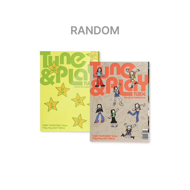 TUIDE - TUNE & PLAY 1ST EP ALBUM WEVERSE SHOP GIFT STANDARD VER RANDOM - COKODIVE