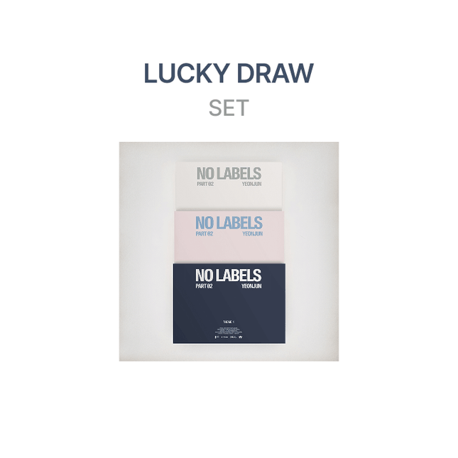 TXT YEONJUN - NO LABELS: PART 02 2ND MINI ALBUM WEVERSE SHOP 2ND LUCKY DRAW EVENT STANDARD SET - COKODIVE